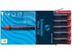 Schneider marker perm. 230 rond rood 10st