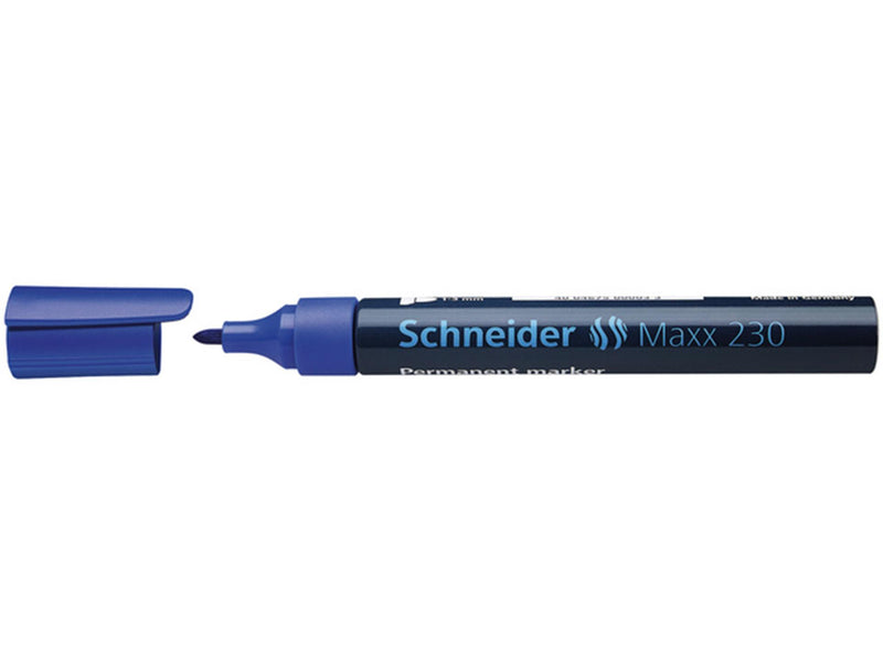 Afbeelding laden in galerijviewer, Schneider marker permanent 230 rond blauw 10st
