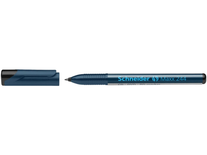 Afbeelding laden in galerijviewer, Schneider cd dvd marker maxx 244 0,7mm zwart doos a 10 stuks
