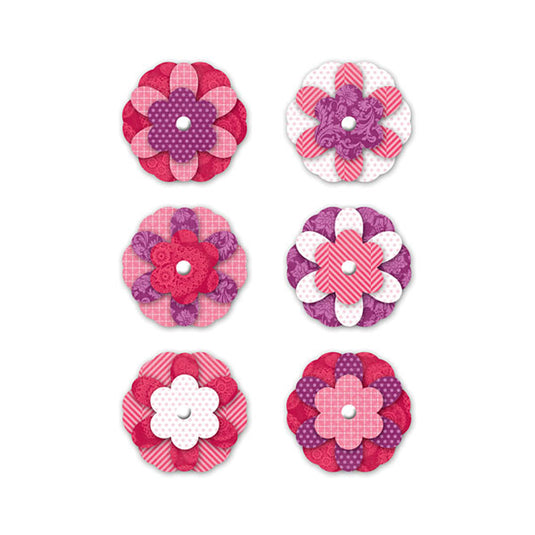 We r makers • crazy for you flower brads