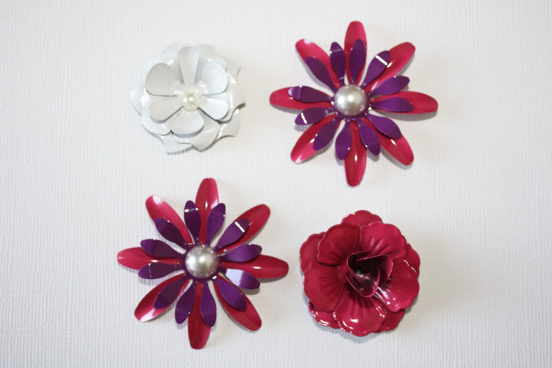 Afbeelding laden in galerijviewer, We r makers • crazy for you metal flowers
