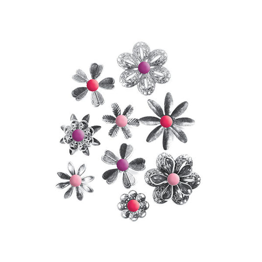 We r makers • crazy for you metal flowers