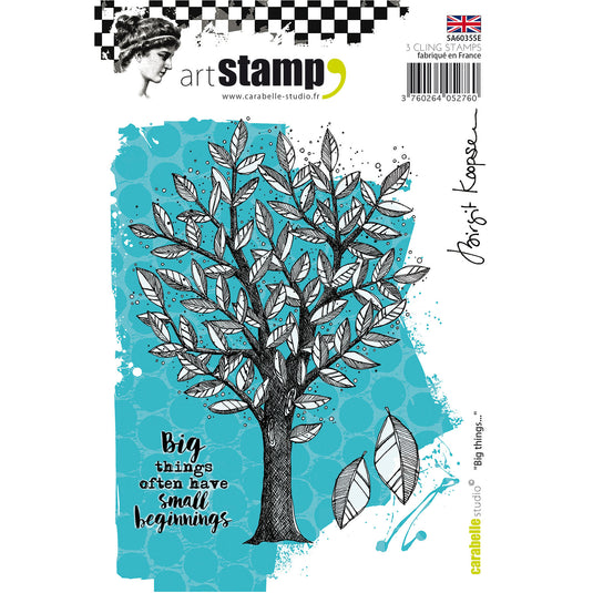 Carabelle studio • cling stamp a6 big things