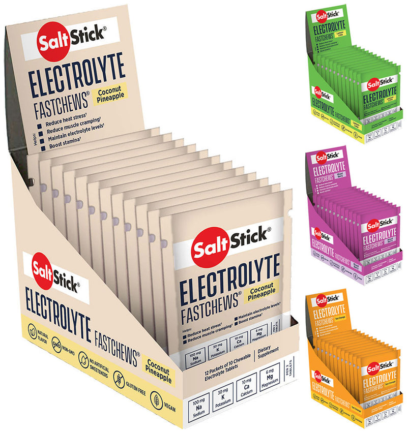 Afbeelding laden in galerijviewer, Saltstick fastchews electrolytes chewable tablets 12x16g
