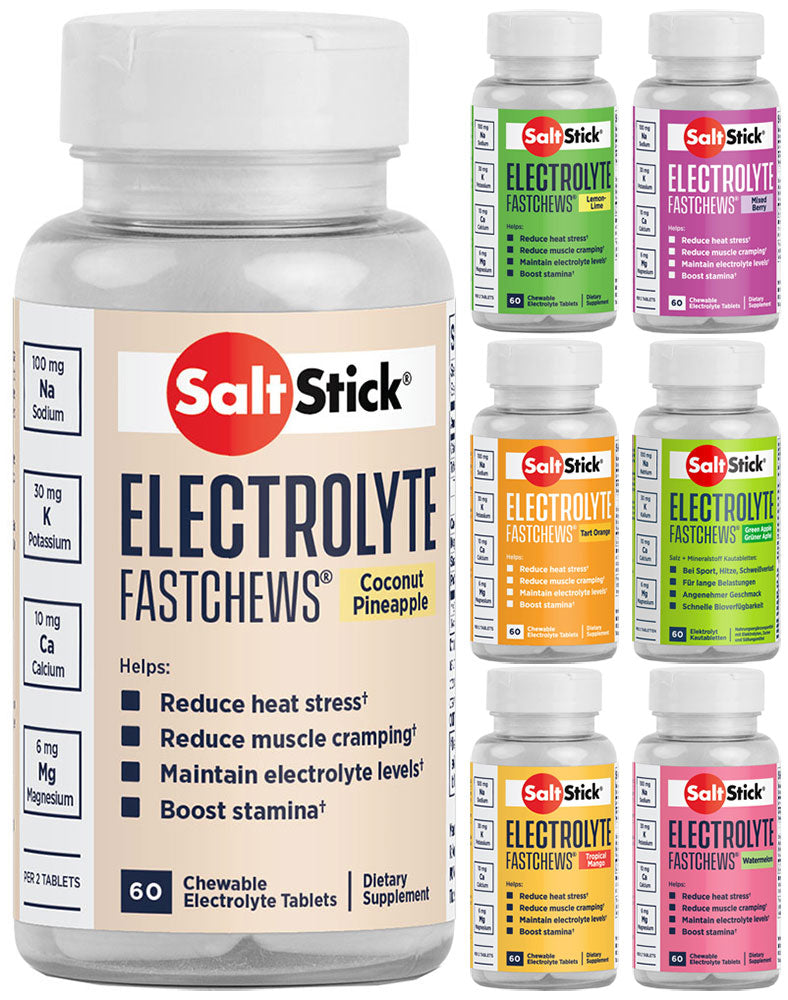 Afbeelding laden in galerijviewer, Saltstick fastchews electrolytes chewable tablets 60 pcs.

