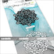Carabelle studio • art stamp stencil set doily #2