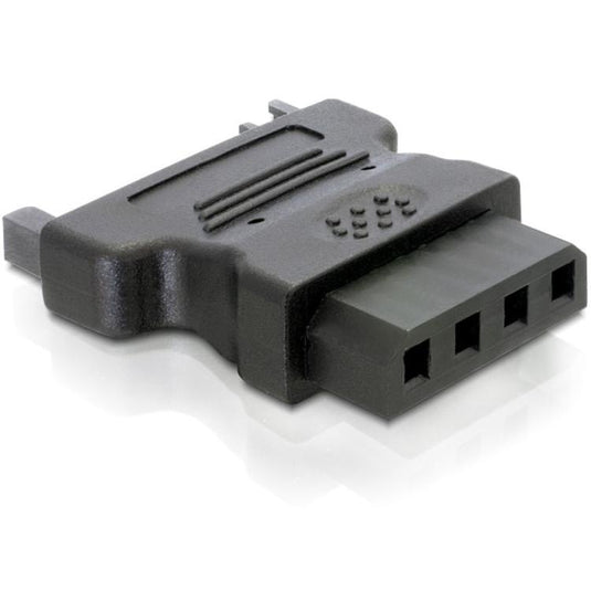 Delock adapter 15-pin sata > 4-pin ide (zwart, 82326)