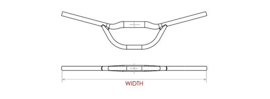 Satori stuur falcon aero ø31.8mm b=700mm - mat zwart