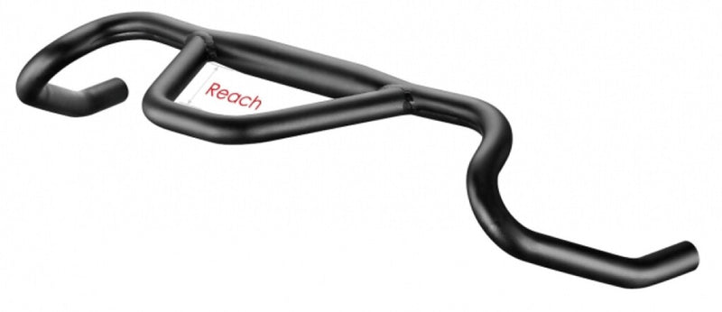 Afbeelding laden in galerijviewer, Satori stuur mtb firebird ø31.8mm 440mm - mat zwart
