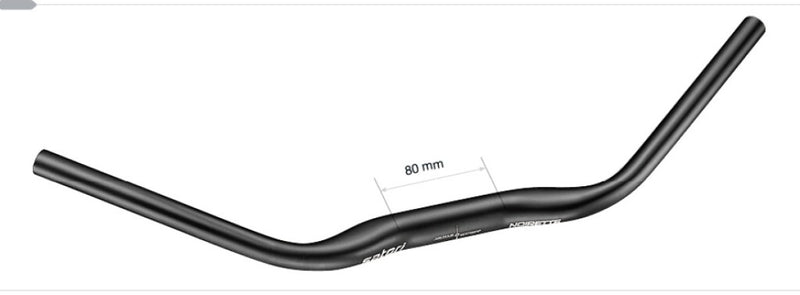 Afbeelding laden in galerijviewer, Stuurbocht Satori Noirette 31.8Mm Matzwart 630Mm (E-Bike)
