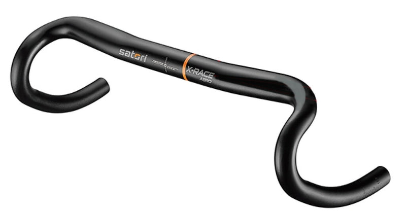 Afbeelding laden in galerijviewer, Satori stuur x-race aero ø31.8mm b=420mm - mat zwart

