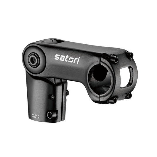 Satori stuurpen hatchback verstelbaar ø31.8 110mm - mat zwart
