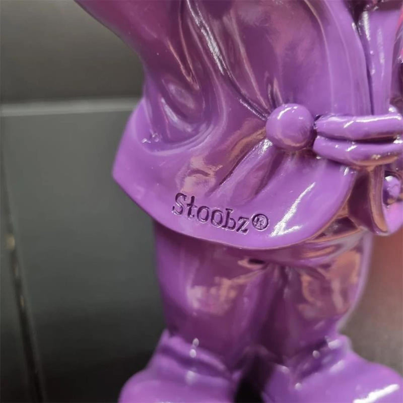 Afbeelding laden in galerijviewer, Stoobz design stoobz kabouter f*ck you paars 20cm
