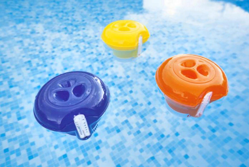 Afbeelding laden in galerijviewer, Bestway chloordrijver met thermom 12,7cm
