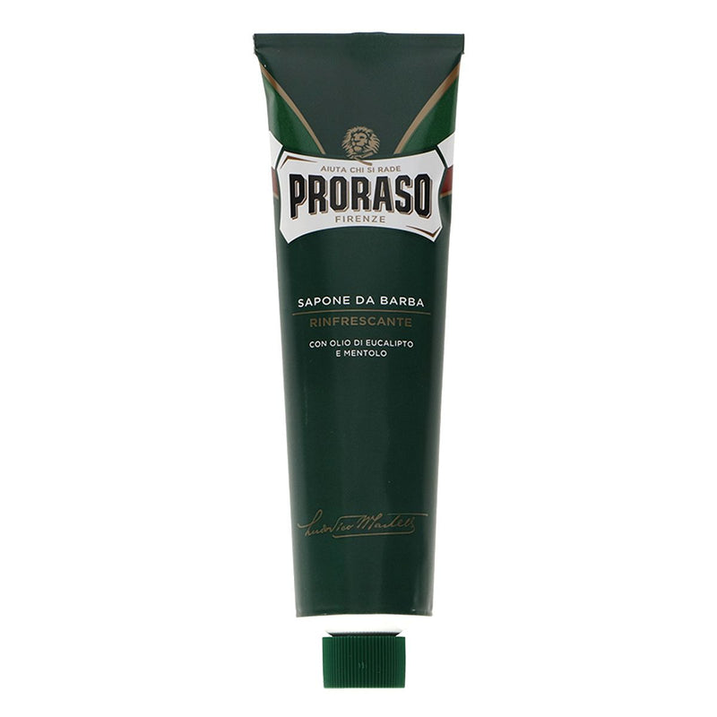 Afbeelding laden in galerijviewer, Proraso scheercrème eucalyptus menthol tube 150ml
