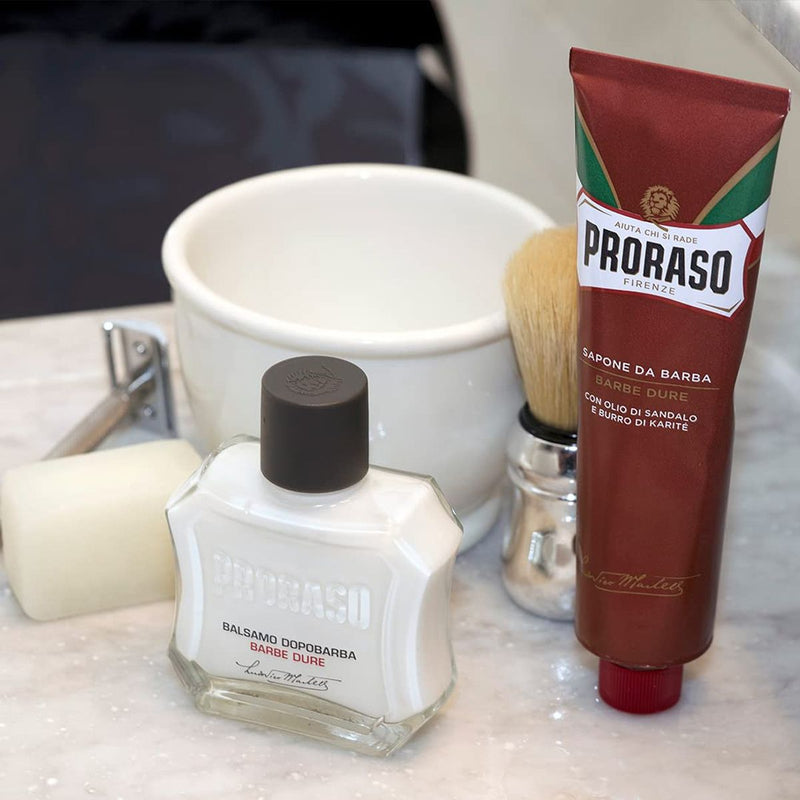 Afbeelding laden in galerijviewer, Proraso scheercrème sandelwood tube 150ml
