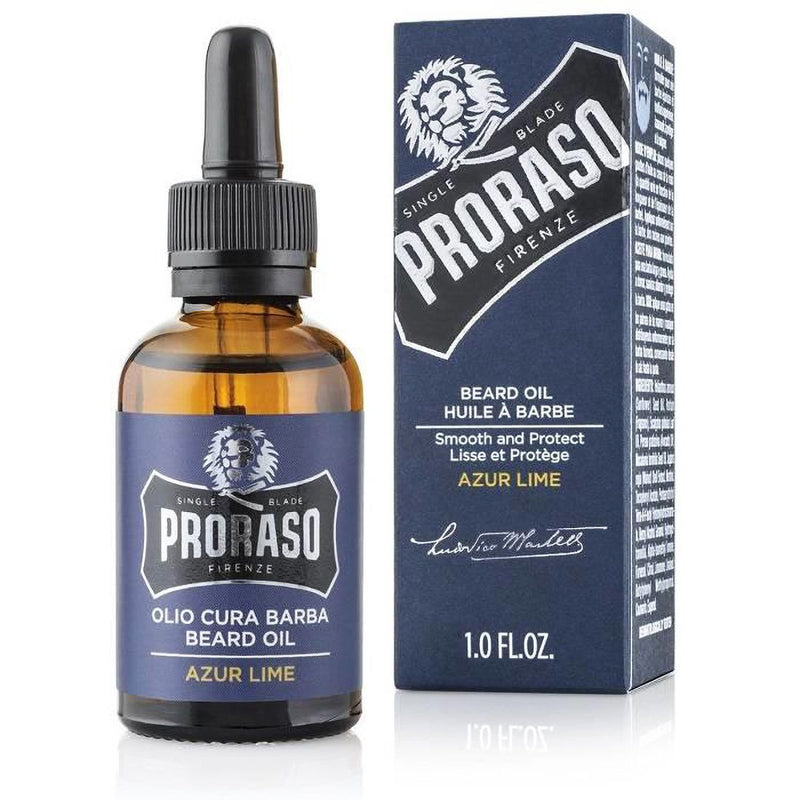 Afbeelding laden in galerijviewer, Proraso beard oil azur lime 30ml
