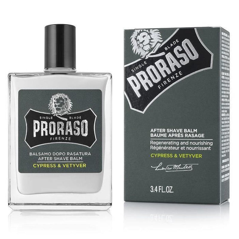 Afbeelding laden in galerijviewer, Proraso aftershave balm cypress vetyver 100ml
