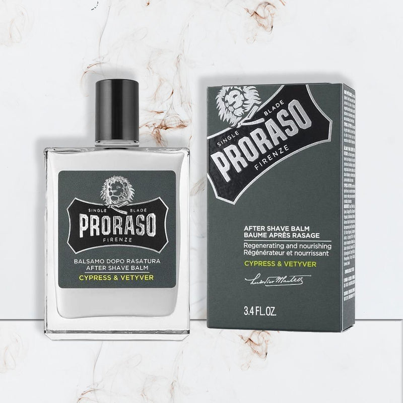 Afbeelding laden in galerijviewer, Proraso aftershave balm cypress vetyver 100ml
