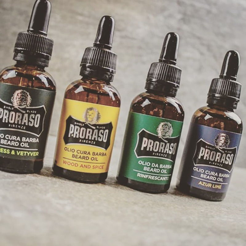 Afbeelding laden in galerijviewer, Proraso beard oil cypress vetyver 30ml
