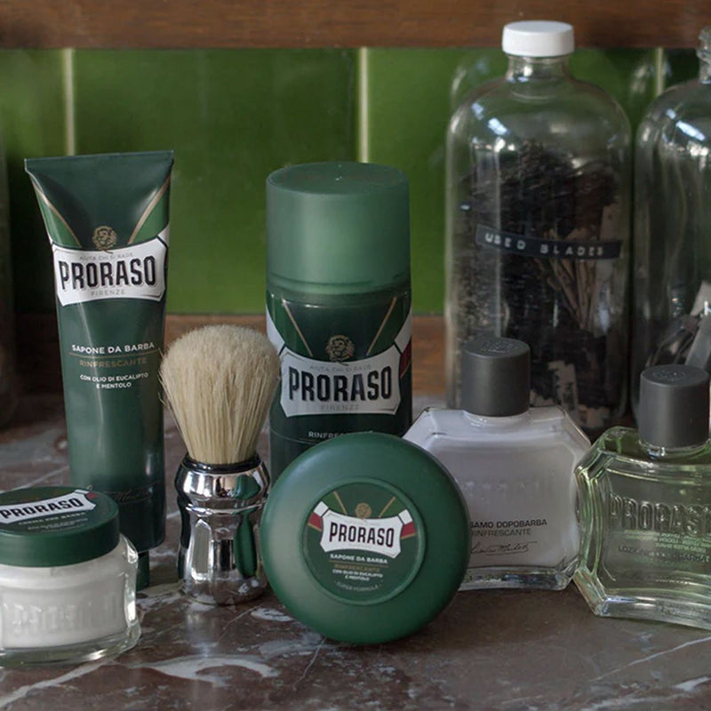 Afbeelding laden in galerijviewer, Proraso scheercrème eucalyptus travel bowl 75ml
