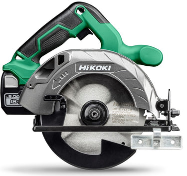 Hikoki accu cirkelzaag ø165mm 57mm 18v 5.0ah