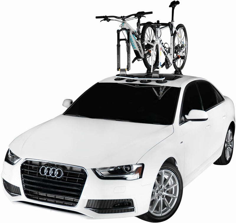 Afbeelding laden in galerijviewer, Seasucker bomber mini rack roof bike rack for 2 bikes
