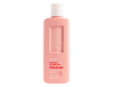 Seepje douchegel - white peach and cedarwood