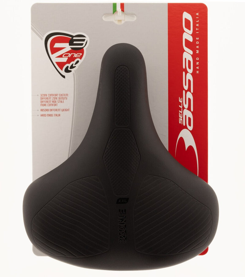 Afbeelding laden in galerijviewer, Selle bassano selle bassano zadel volare suprema xxl zwart m elastomeer
