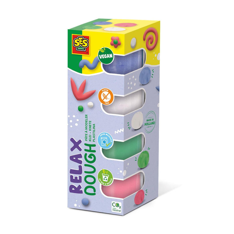 Afbeelding laden in galerijviewer, Ses feel good klei - relax (4x90gr)
