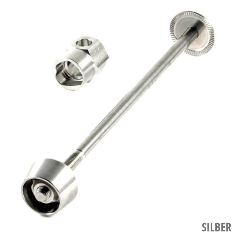 Afbeelding laden in galerijviewer, Pitlock set 04 safety lock for front wheel 119mm
