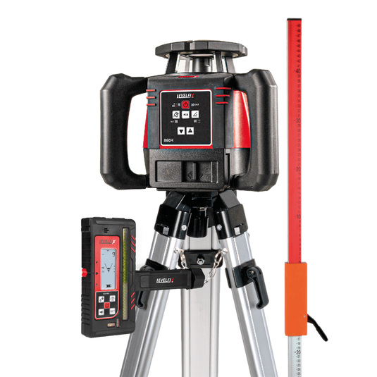 Levelfix bouwlaser 860h rood set