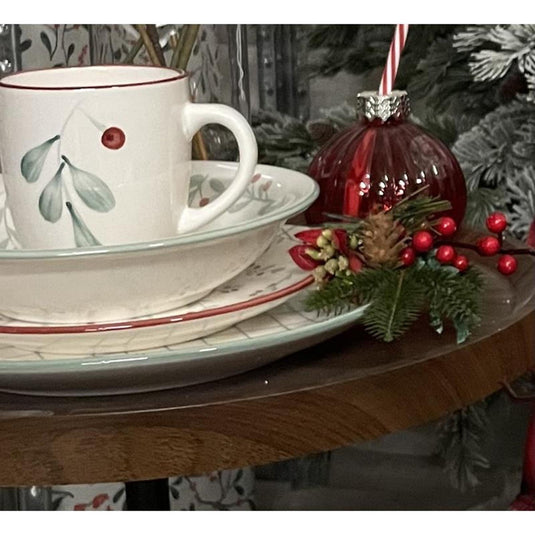 Svenska living beker 'berry' rood 350ml