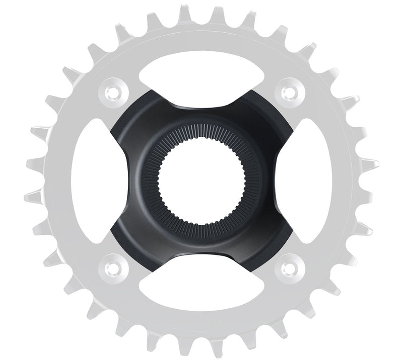 Afbeelding laden in galerijviewer, Shimano 4-arm adapter for steps cr-em800 chainring
