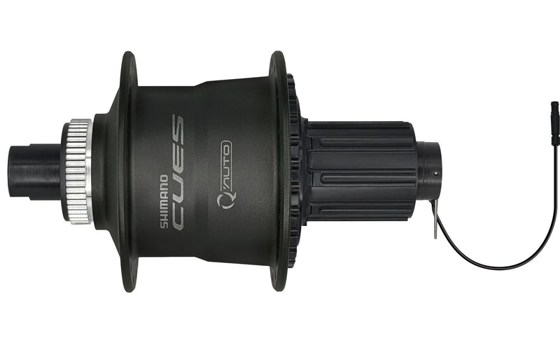 Afbeelding laden in galerijviewer, Shimano cues fh-u6060 auto shift dynamo center-lock rear hub 12x142mm
