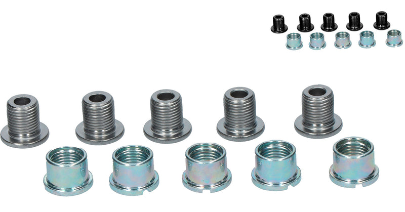 Afbeelding laden in galerijviewer, Shimano alfine tiagra sora chainring bolts (5 pieces)

