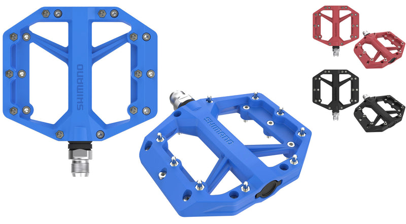 Afbeelding laden in galerijviewer, Shimano pd-gr400 flat pedals
