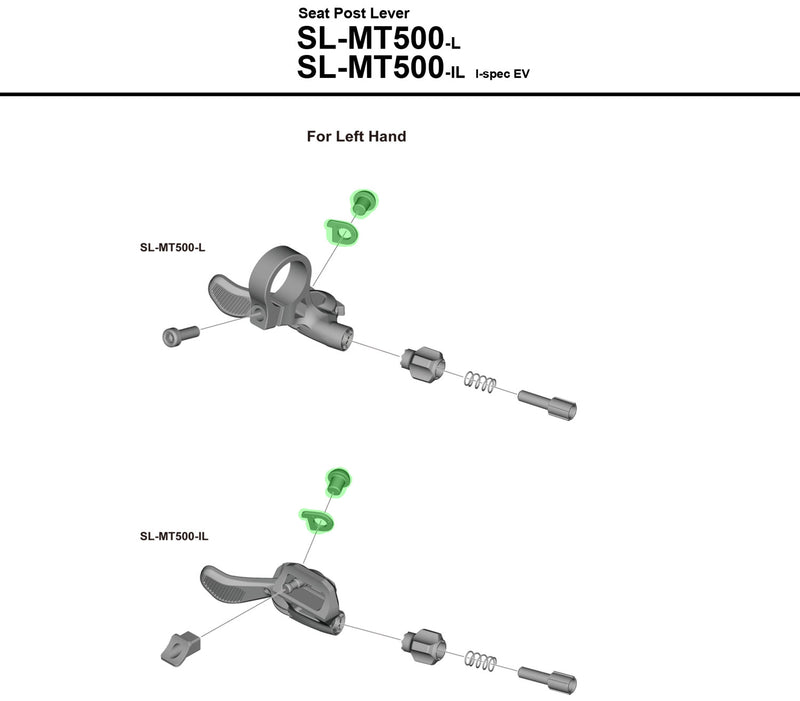 Afbeelding laden in galerijviewer, Shimano cable fixing screw for sl-mt500
