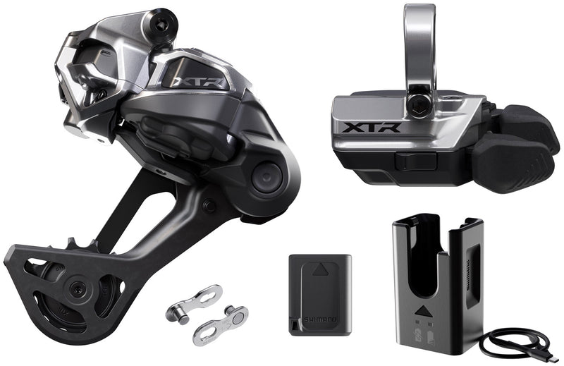 Afbeelding laden in galerijviewer, Shimano xtr di2 m9250-sgs 12-speed drivetrain upgrade kit clamp
