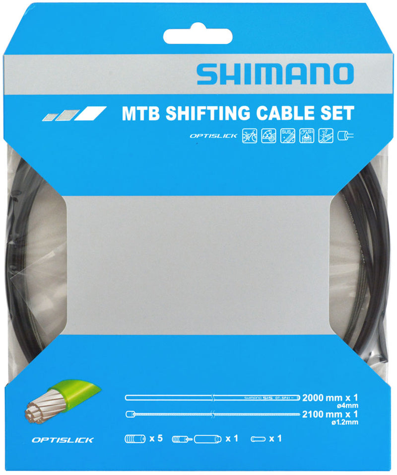 Afbeelding laden in galerijviewer, Shimano ot-sp41 optislick mtb shift cable set for 1-speed
