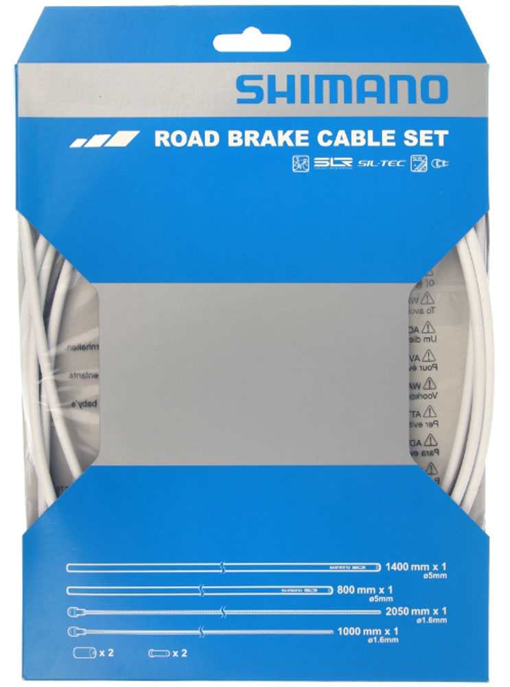 Afbeelding laden in galerijviewer, Shimano sil-tec brake cable set for road
