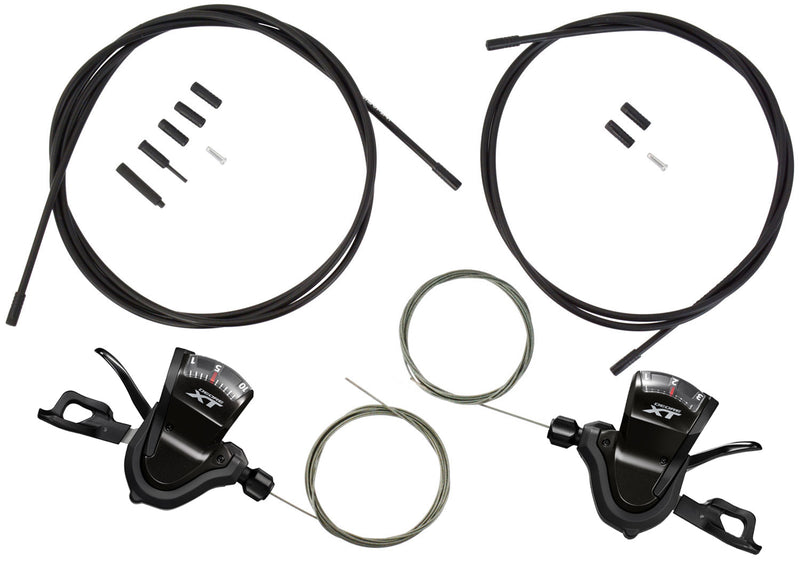 Afbeelding laden in galerijviewer, Shimano xt sl-t8000 3x10-speed trekking shift lever set
