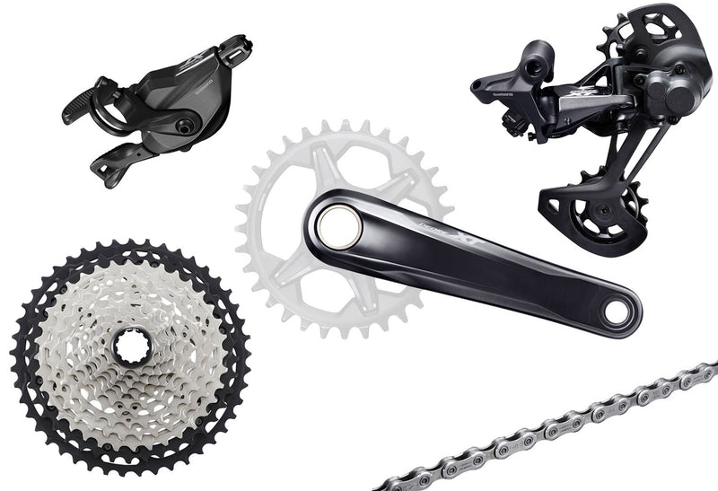 Afbeelding laden in galerijviewer, Shimano xt m8100 1x12-speed group clamp 165mm 10-45
