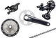 Shimano xt m8100 1x12-speed group clamp 165mm 10-45
