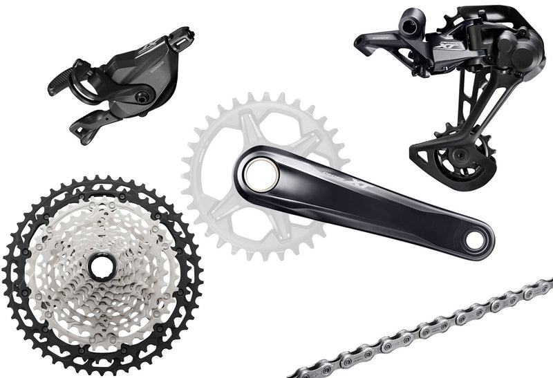 Afbeelding laden in galerijviewer, Shimano xt m8100 1x12-speed group clamp 165mm 10-51
