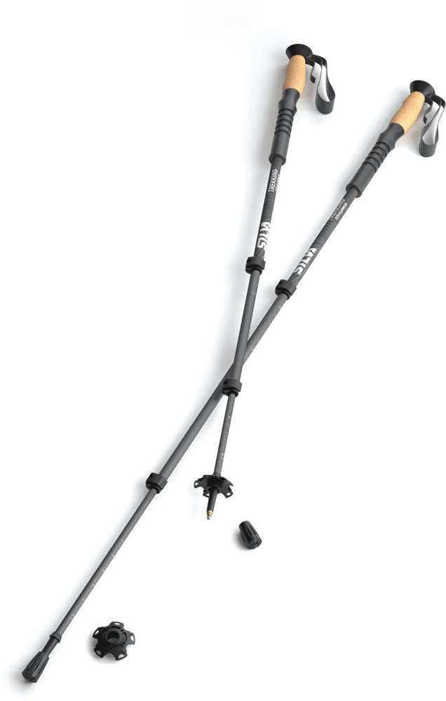 Afbeelding laden in galerijviewer, Silva trekking poles aluminum cork - hiking poles
