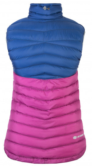 Afbeelding laden in galerijviewer, Sir joseph Bodywarmer Atol dames polyester blauw roze mt XL
