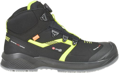 Sixton peak scatto boa 43459-01 s3 | zwart geel | maat 44 - 00.091.163.44