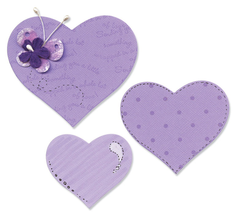 Afbeelding laden in galerijviewer, Sizzix • bigz die hearts
