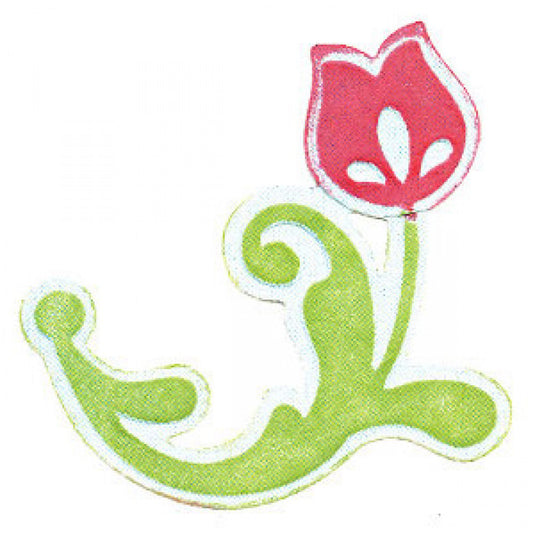 Sizzix • embosslits die flower with stem